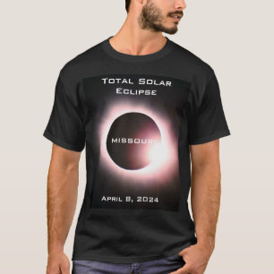 Missouri Total solar eclipse April 8, 2024 T-Shirt