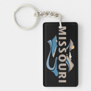 Missouri United States of America Key Ring