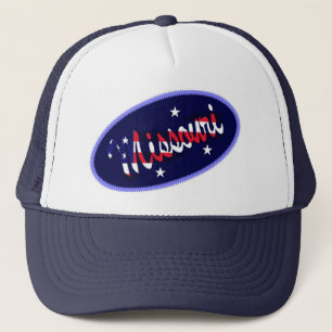 Missouri USA embroidered effect hat