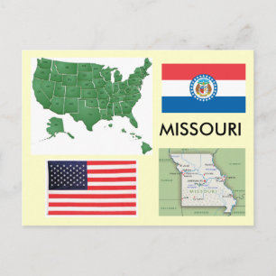 Missouri, USA Postcard