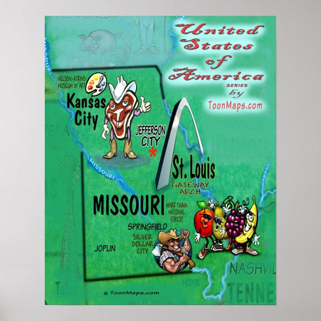Missouri USA Poster (Front)