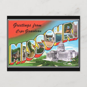 Missouri Vintage Postcard
