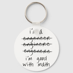 Misspelled Engineer Keychain
