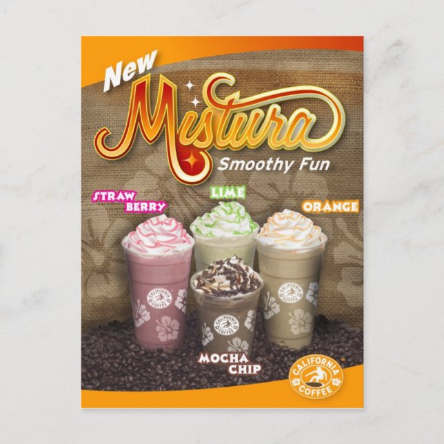 Misstura Magic Mixers Invitation Postcard (Front)