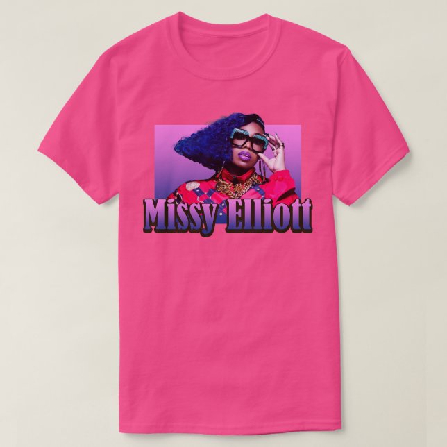 MIssy Elliot purple theme T-Shirt (Design Front)