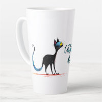 Missy Miss Latte Cup — 100% Catitude, 0% Mercy