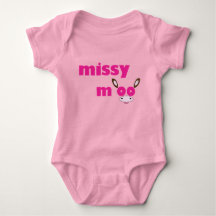 Missy Moo Cow Logo Pink