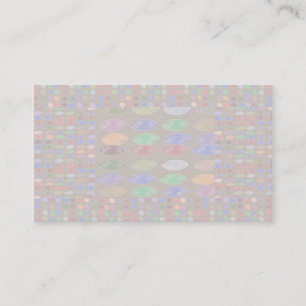 Missy Pakenham - Healing Stones Pattern Business Card