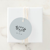 Mist Blue | Simple Modern Wedding Thank you Gift