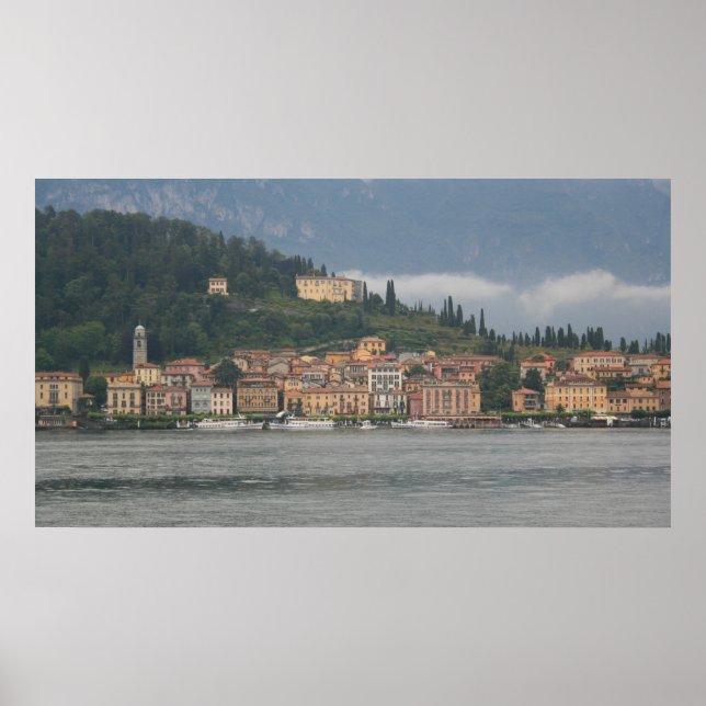 Mist on Bellagio Poster (Front)