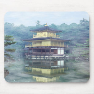 Mist on the Golden Pavilion - Kyoto Mouse Mat
