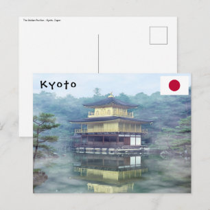 Mist on the Golden Pavilion Postcard