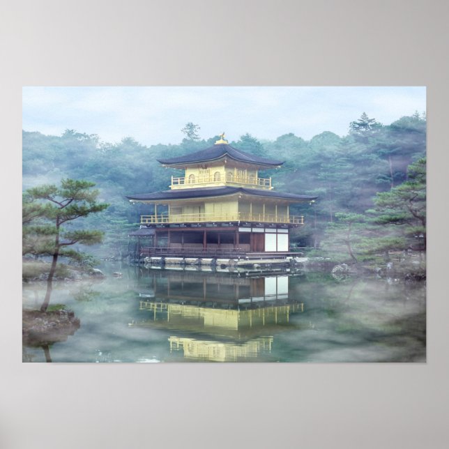 Mist on the Golden Pavilion Poster (Front)
