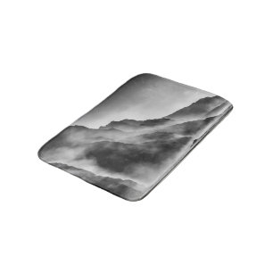 Mist on the rocks bath mat