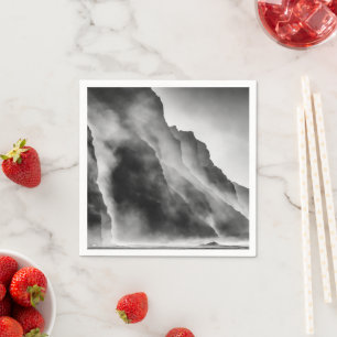 Mist on the rocks napkin