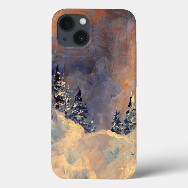 Mist on the Snow Peak 2009 Case-Mate iPhone Case (Back)