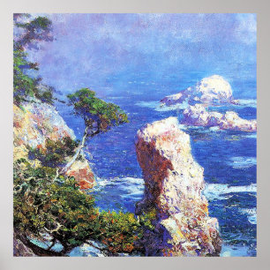 Mist over Point Lobos,  fine art by Guy Rose Poster