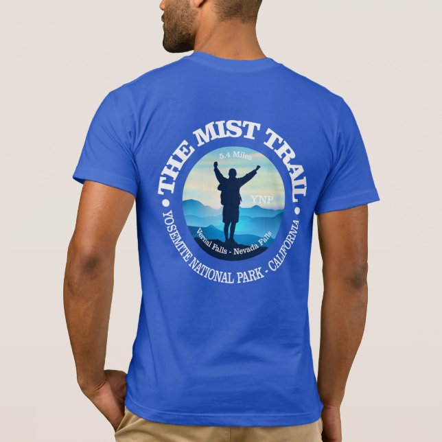 Mist Trail (V) T-Shirt (Back)
