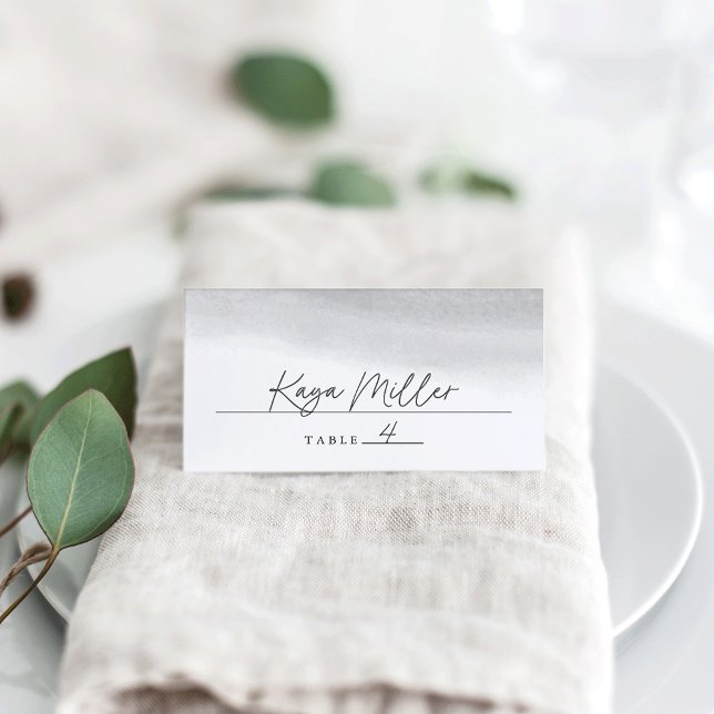 Mist Wedding Place Cards (Creator Uploaded)