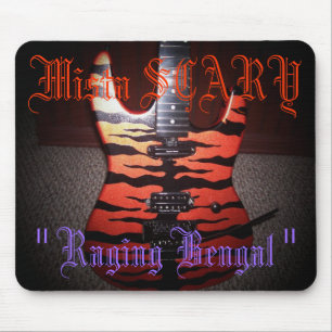 Mista SCARY Raging Bengal Mousepad Custom