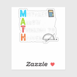 Mistakes Allow Thinking To Happen - Funny Math