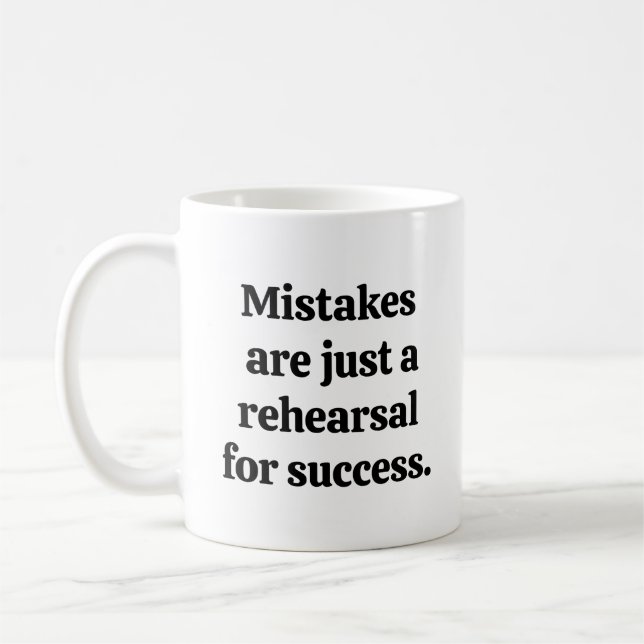 Mistakes Mug (Left)