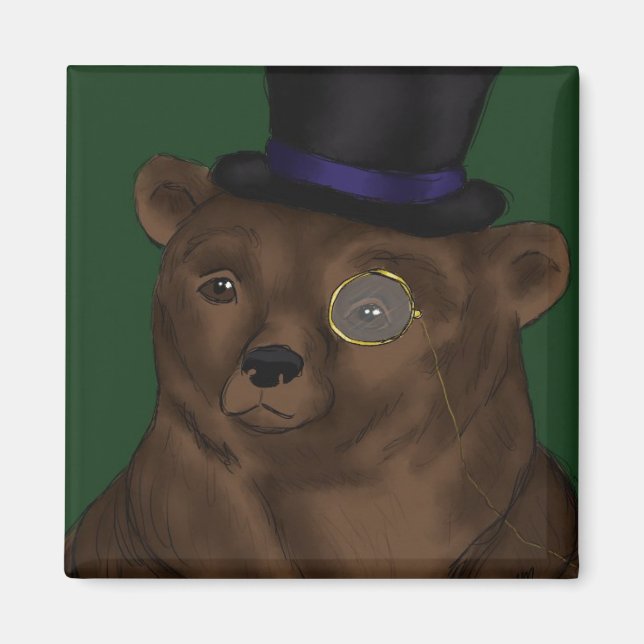 Mister Bear Magnet (Front)