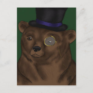 Mister Bear Postcard