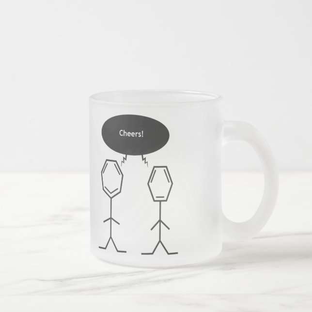 mister benzene cheers frosty mug (Right)
