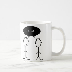 mister benzene cheers mug