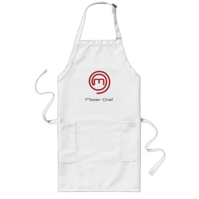 Mister Chef (Spoof Apron) Long Apron (Front)