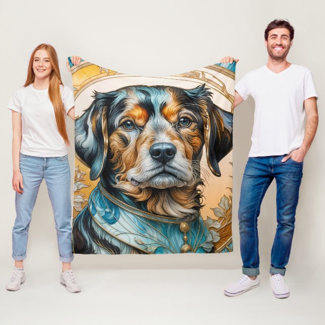 Mister Doggie Fleece Blanket (In Situ)