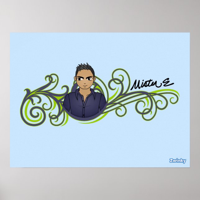 "Mister E" poster (Front)