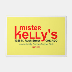 Mister Kelly's Supper Club, Rush St., Chicago, IL Doormat