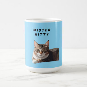 Mister Kitty – Cute Cat Character Design Coffee Mug