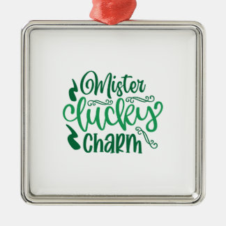 Mister Lucky Charm Metal Tree Decoration