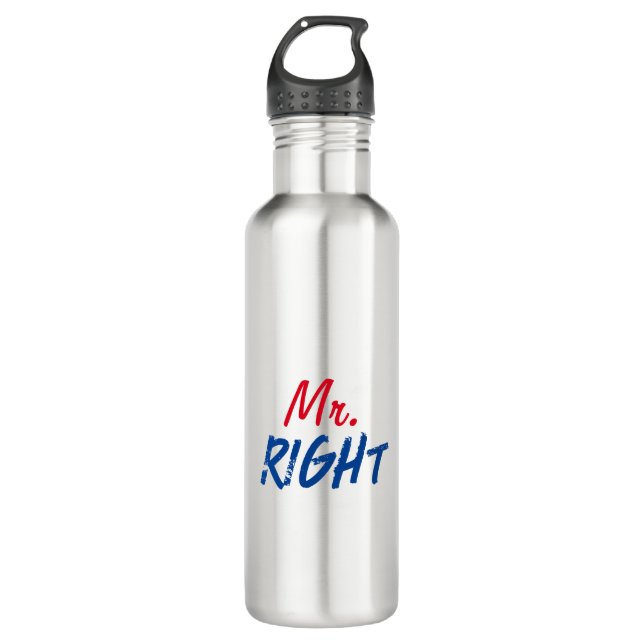 Mister Right 710 Ml Water Bottle (Front)