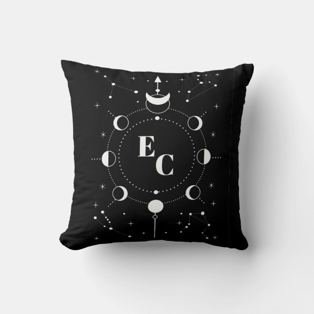 Mistery Moon Cushion (Front)