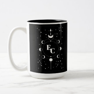 Mistery Moon Two-Tone Coffee Mug