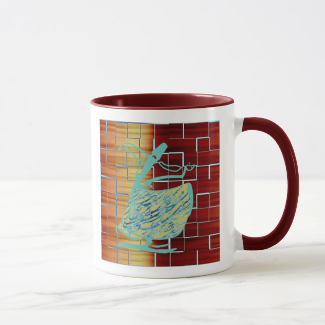 mistic sufi dance on a mug (Right)