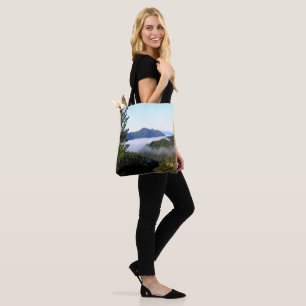 Misting morning fog..... tote bag