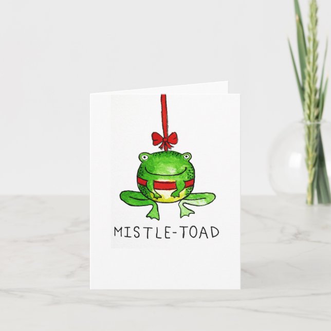 Mistle-toad Art for Charity Card (Front)