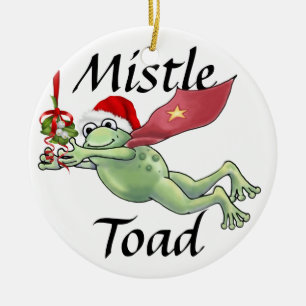 MistleToad 3 - SRF Ceramic Tree Decoration