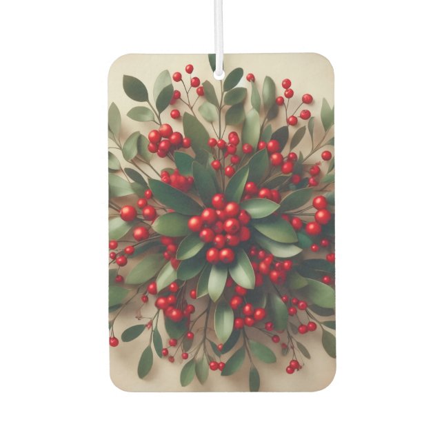 Mistletoe Air Freshener (Front)