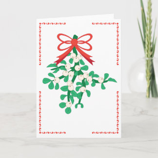 Mistletoe Card Blank