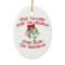 Mistletoe Christmas Ornament