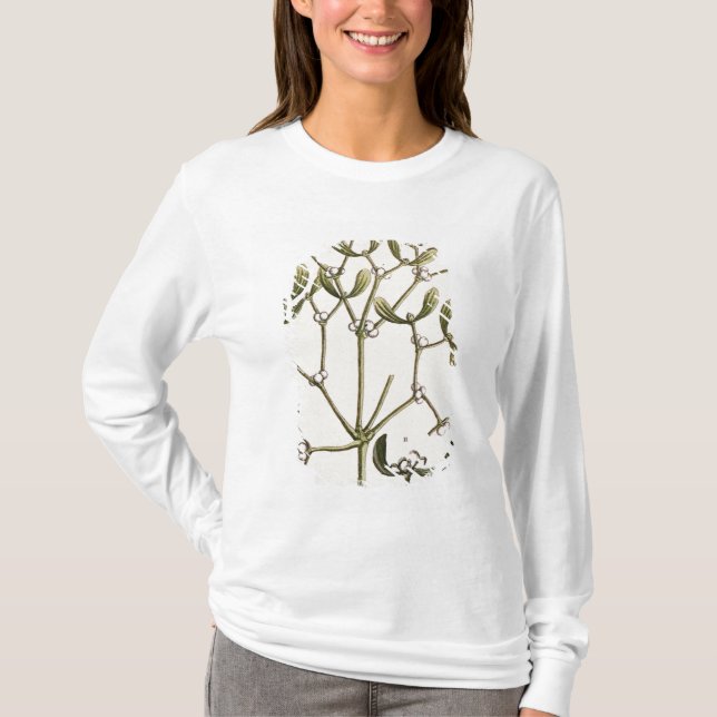 Mistletoe from 'A Curious Herbal', 1782 T-Shirt (Front)