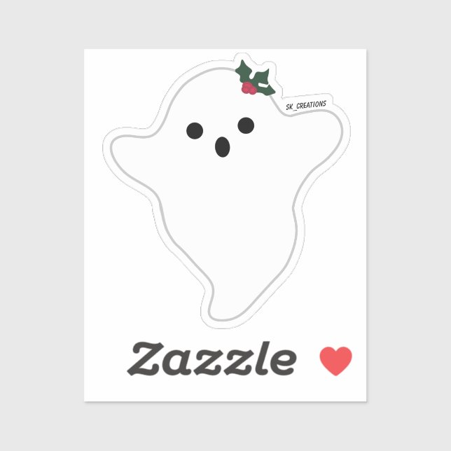 Mistletoe Ghost (Sheet)