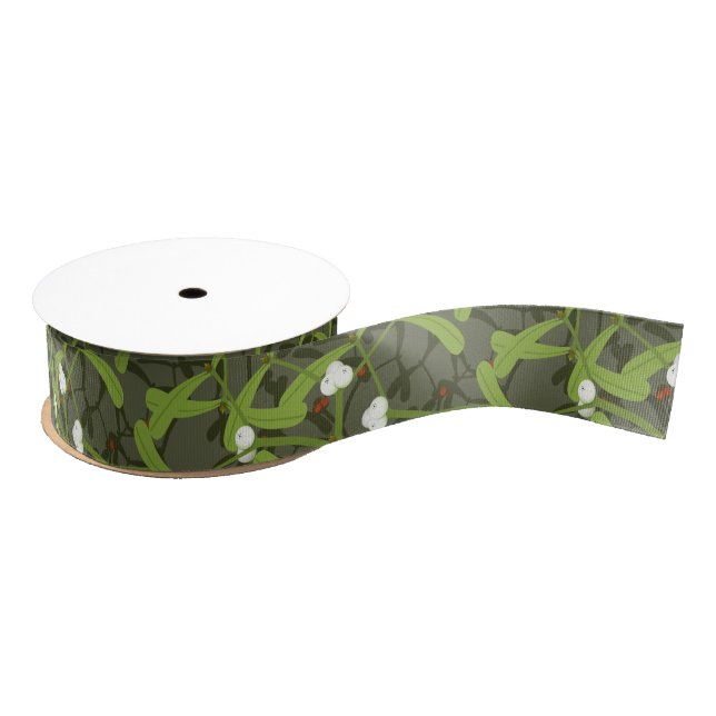 Mistletoe Grosgrain Ribbon (Spool)