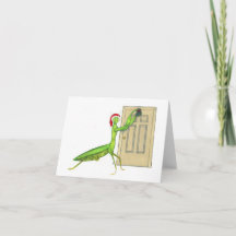 Mistletoe Holiday Card